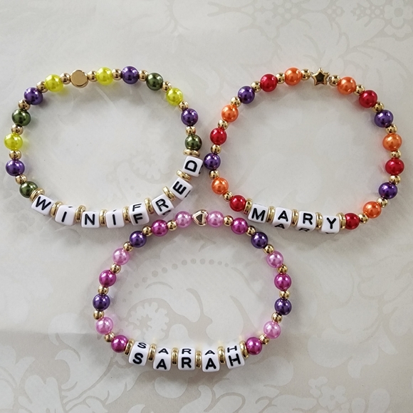 Sanderson Sisters Hocus Pocus Beaded Bracelets - Picture 11 of 11